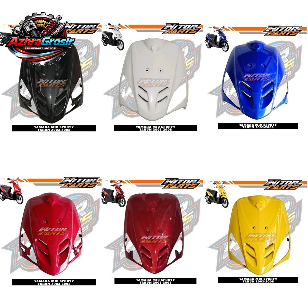 Tameng Depan Yamaha Mio Sporty / Tameng Dasi Panel Dada Depan Yamaha Mio Sporty Lama Old / Cover Tam