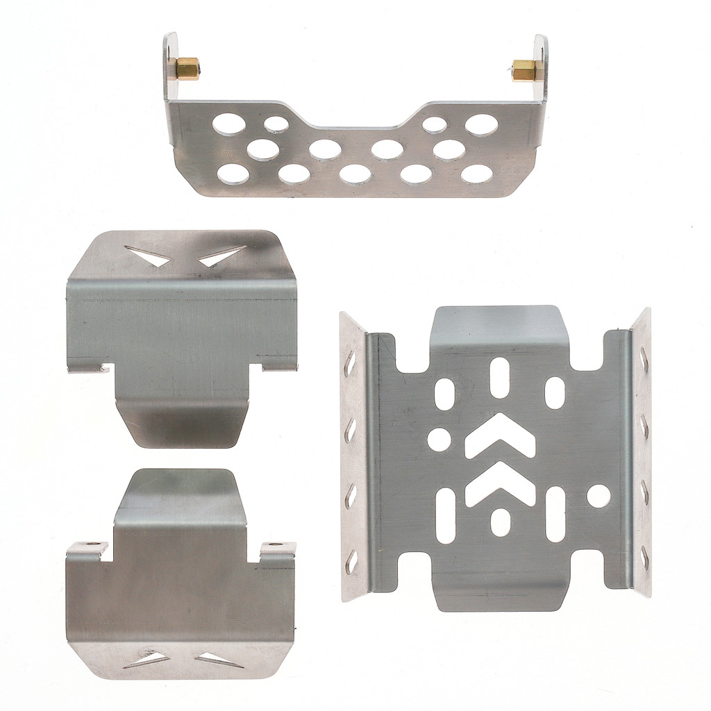 1/8 Scale RC Chassis Armor Metal Plate for YIKONG YK4083 V3 - Upgraded Protection, RC Car Parts