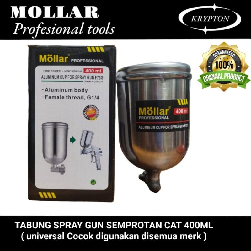 mollar tabung spray gun semprotan cat original