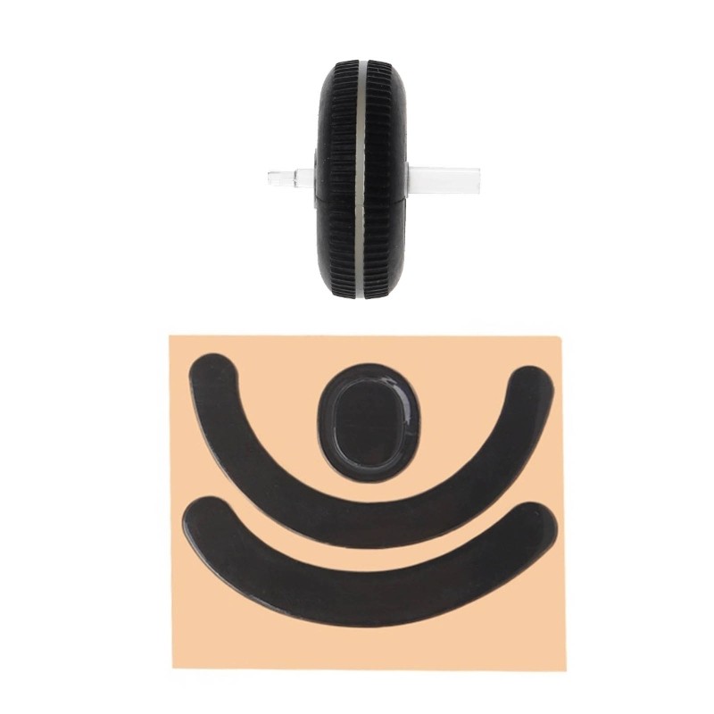 Mouse Scroll Wheel Pulley Mouse Skates Feet Pad Replacement For G403 G703 Wireless Mouse QXNF