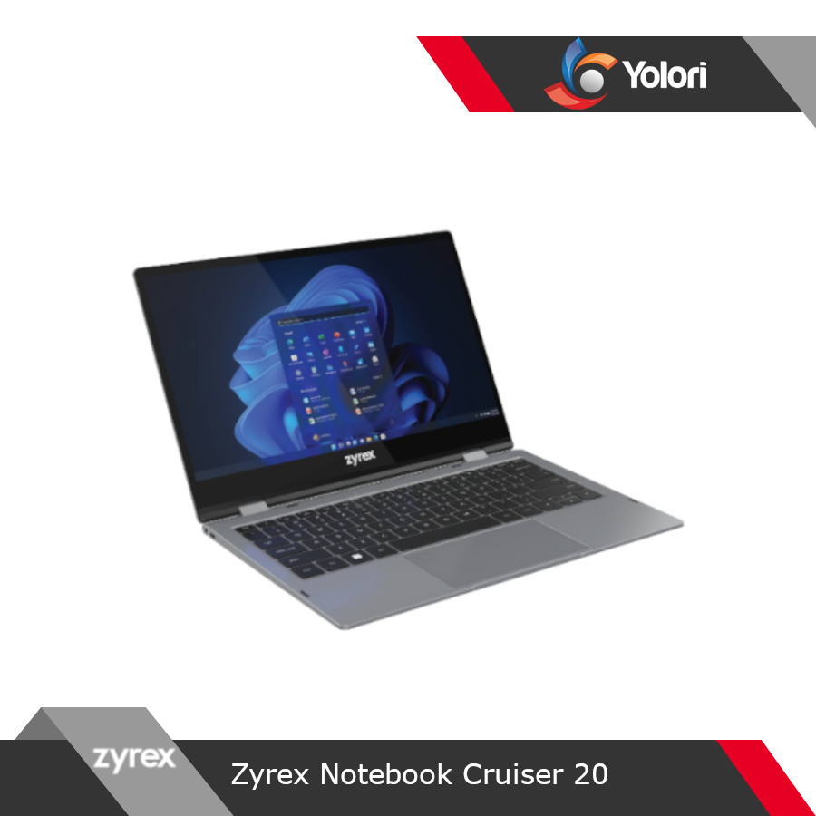 Zyrex Notebook Cruiser 20 D1415 8S1P i5-1155G7 8GB 1TB SSD Intel Iris Windows 11 Pro