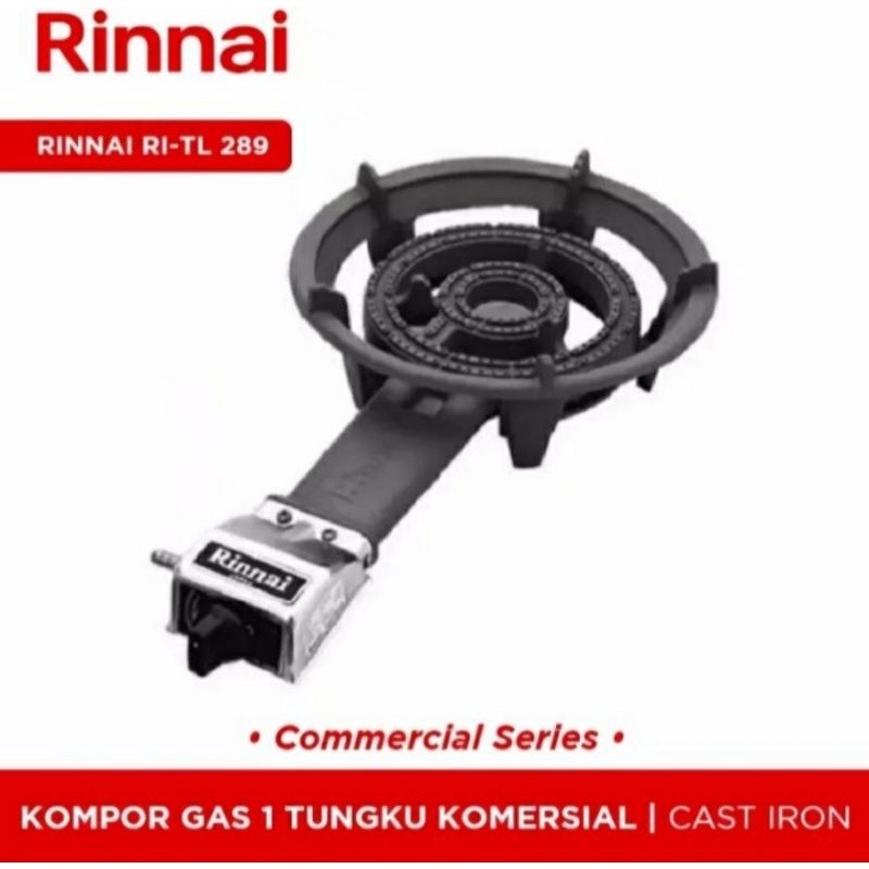 RINNAI KOMPOR MAWAR TL289RI - Kompor Rinnai TL289RI 1 Tungku