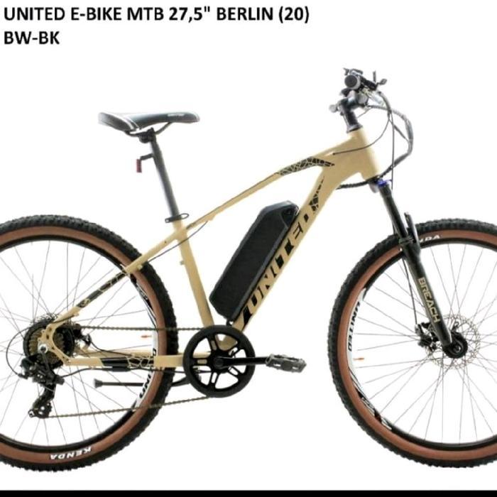Sepeda Mtb E-Bike 27.5 Inch United Berlin