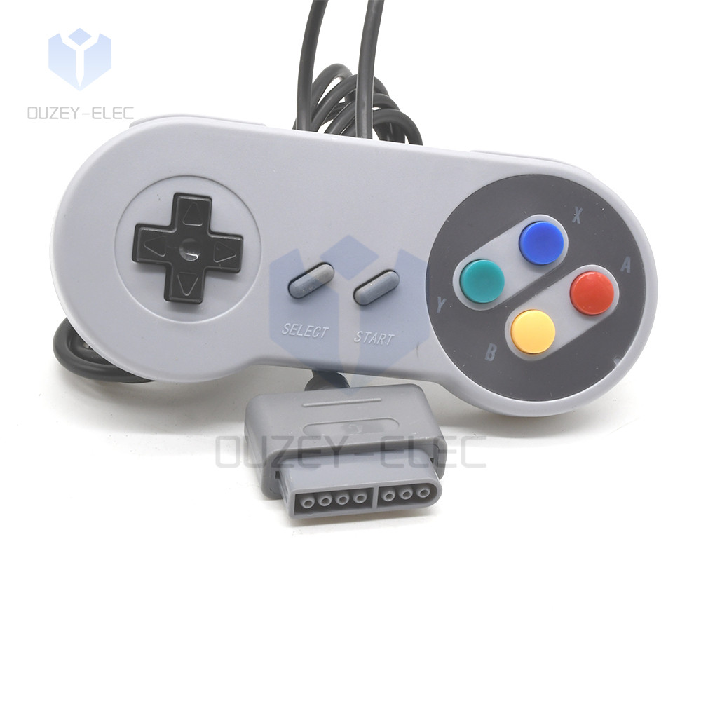 16 Bit SNES Gamepad FC Gamepad High Quality Button Pad Retro Classic Handheld Gamepad Video Game Pla