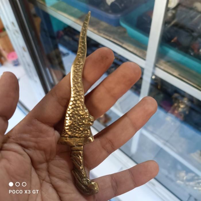 aj mat keris naga full kuningan alusan sisik sewu KJM1122
