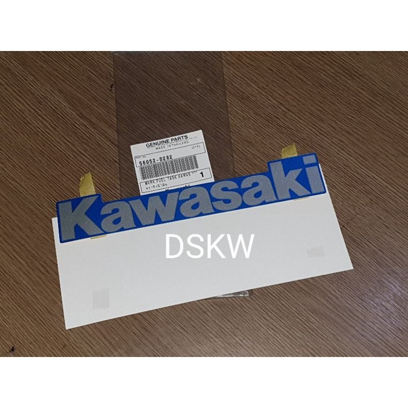 Stiker Tangki Biru Ninja 150 RR ZX150 KGP 56052-0282