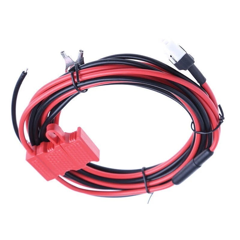 3M DC 12V Power Cable Cord For Hytera HYT MD655 MD780 MD650 Rao Walkie Talkie