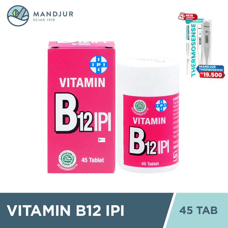 IPI Vitamin B12 45 Tablet - Suplemen Vitamin B12
