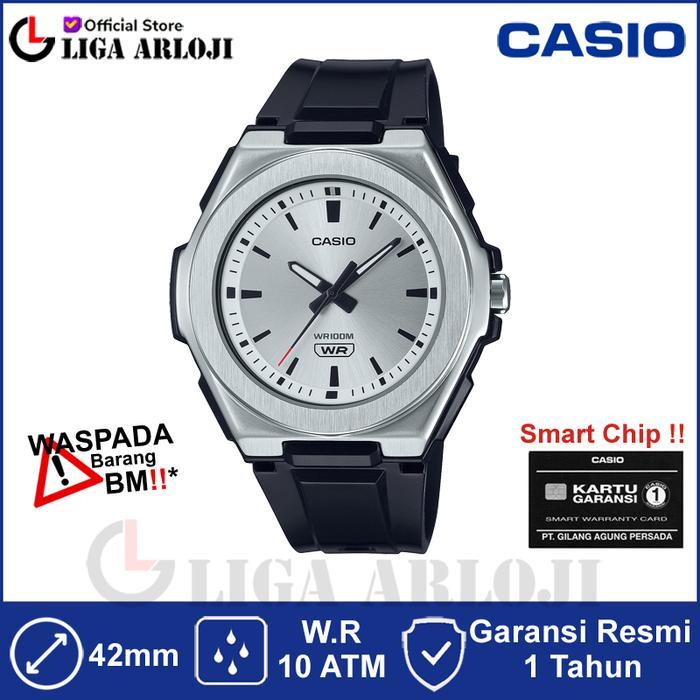 CASIO LWA-300H-7E2VDF Jam Tangan Wanita Analog Rubber Hitam LWA300H