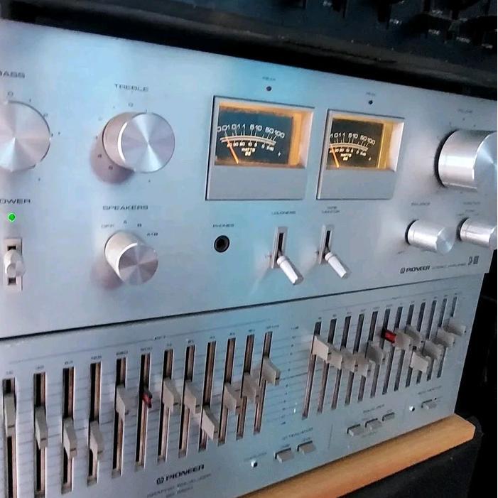 Amplifier vintage pioneer sa 606