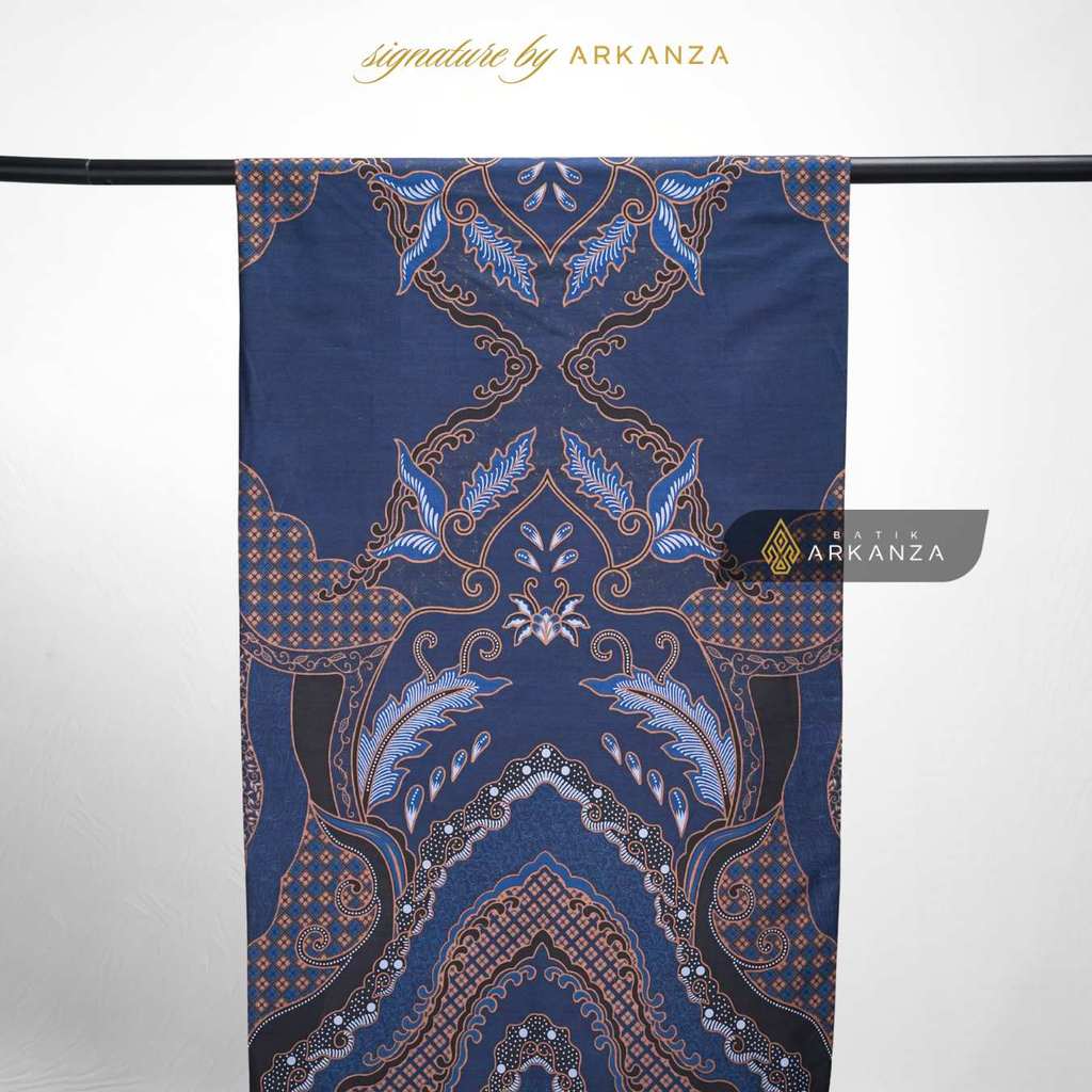ARKANZA Signature Kain Batik Adhiraja Ukuran 2,4 M Katun Halus Berkualitas Elegan Siap Jahit Seragam