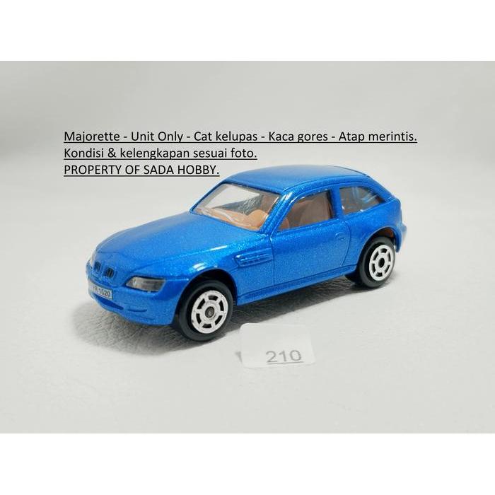 Majorette BMW Z3 Coupe Biru