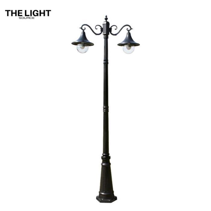 Lampu Hias Taman Dekorasi Teras Rumah Outdoor Waterproof Model Eropa Klasik Aesthetic Lampu Jalan Ti