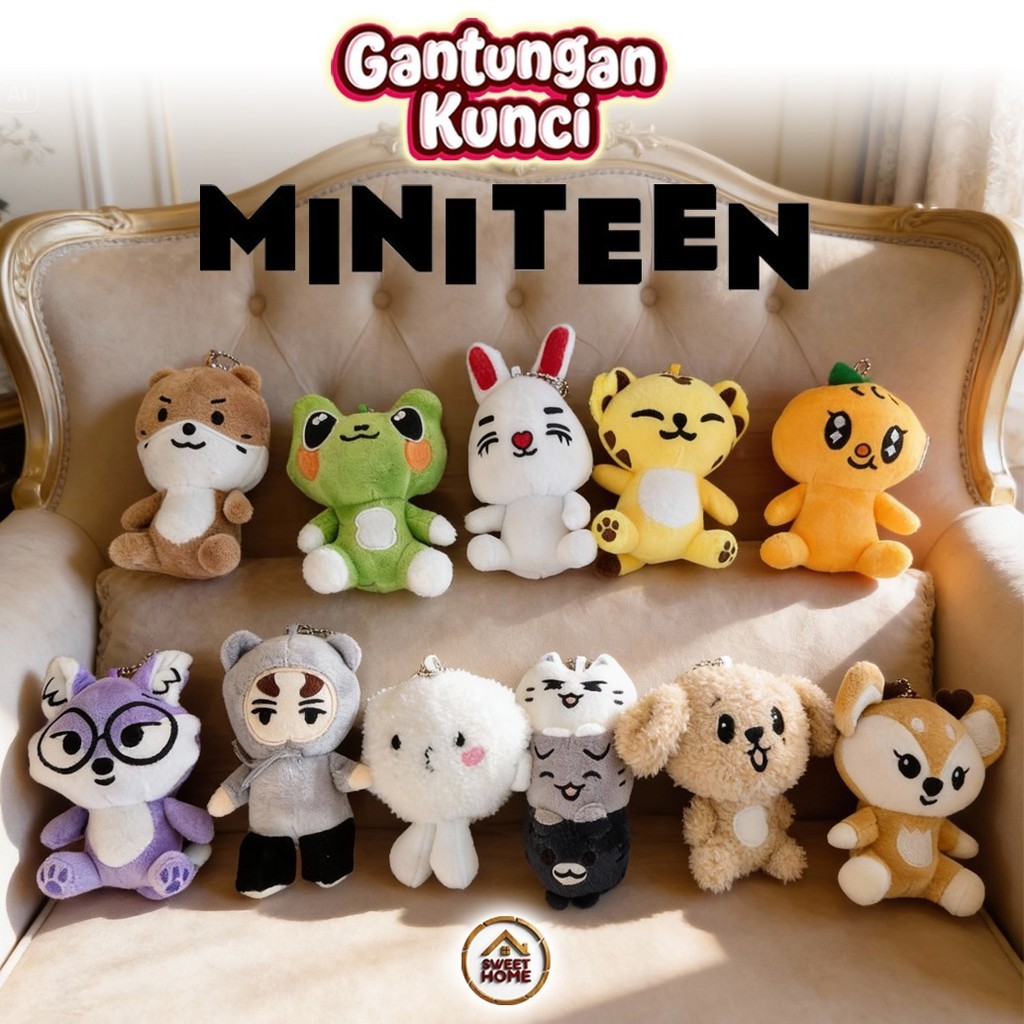 SH Boneka  Karakter Mini Full body 12cm