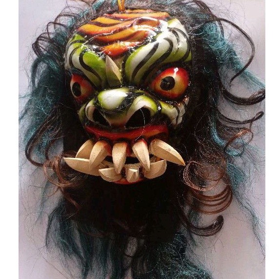 mainan anak topeng Buto gedruk  barongan