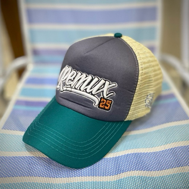 Remux Hat Trucker Topi Jaring Pria Jala Osaka Bordir Firma