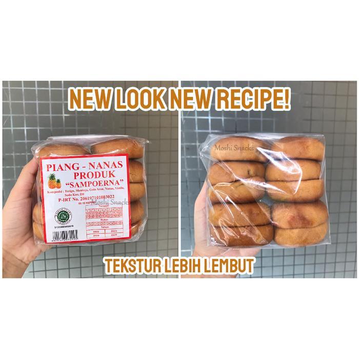 Bong Li Piang Bangka Cap S isi 10 Halal / BongLiPiang Nanas Asli Bangka / Kue Nanas / Roti Papan isi