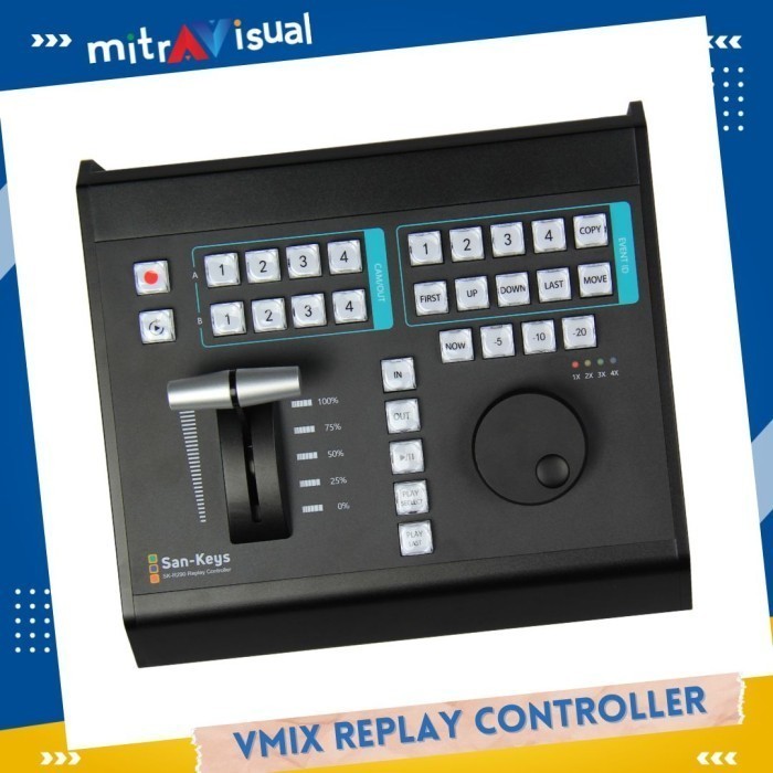 San Keys RP400 VMix Sports Instant Replay Controller