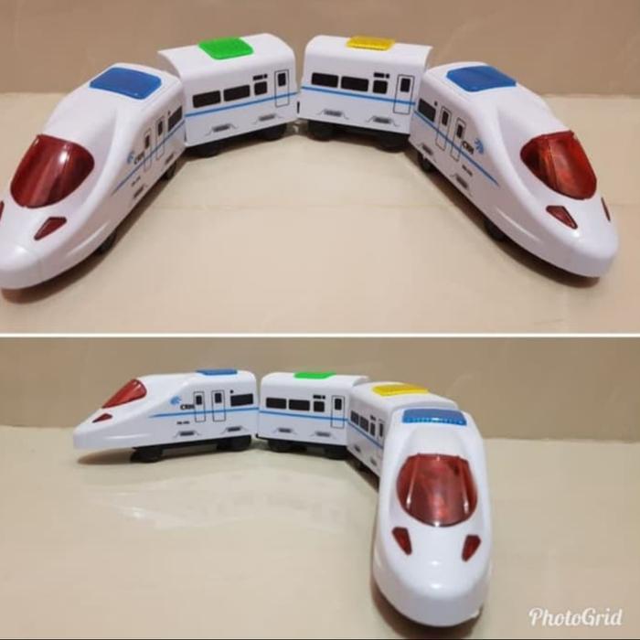 Mainan Bump N Go Kereta Api Cepat - Mainan Kereta Api Edukasi