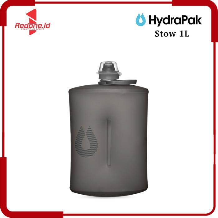 Hydrapak - Stow 1 liter waterbottle - mammoth grey