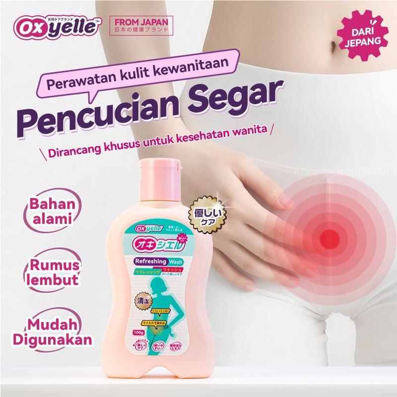 Oxyelle Cairan Perawatan Kewanitaan Lembut Membersihkan Menyegarkan dan Mengurangi Gatal