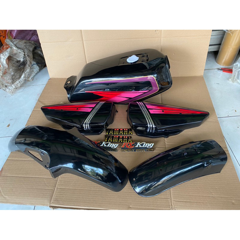 body set rx king body rx king tangki set rx king 1995 Hitam Terlaris