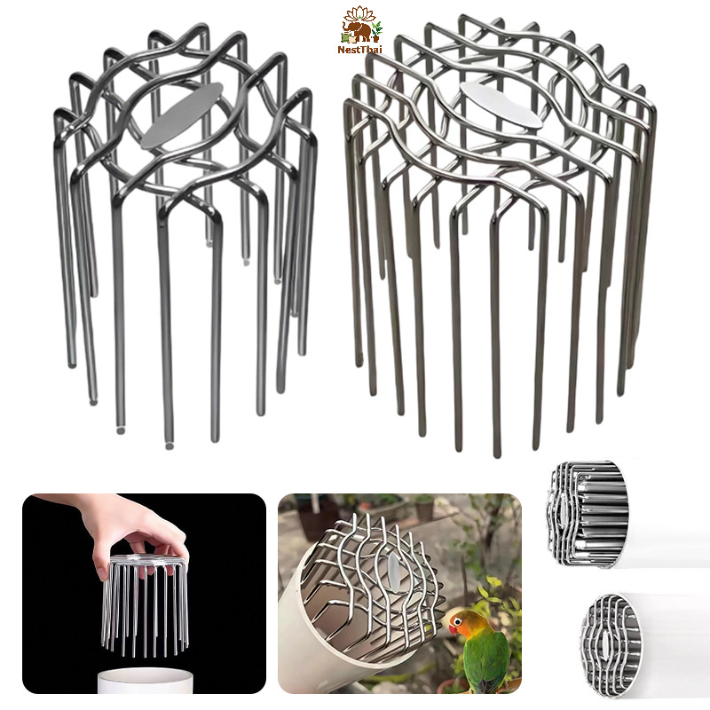 Tutup Lantai Bocor Stainless Steel Bulat Anti Sumbat untuk Wastafel & Lantai Bocor NestThai