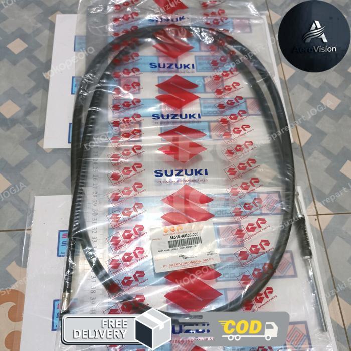 58510-46G00-000 Kabel Rem Belakang Suzuki Spin 125 Ori