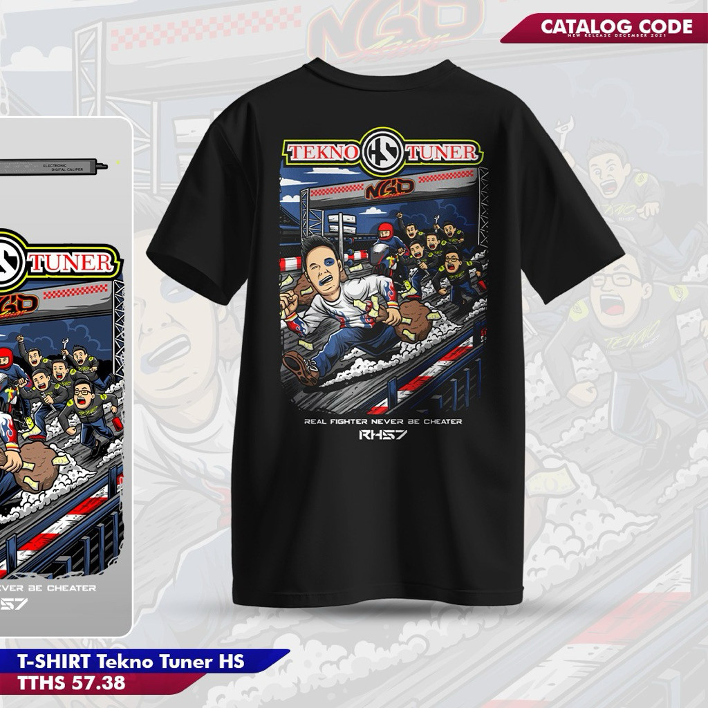 Special Edition Tshirt Tekno Tuner HS NGO 2026 | Original Product  Unisex Kaos