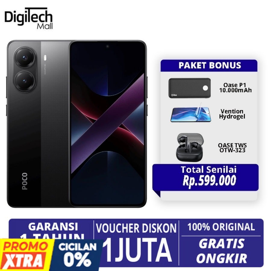 XIAOMI Poco X7 Pro 5G 12/512 8/256 GB Garansi Resmi Xiaomi Indonesia - [ Digitech Mall ]