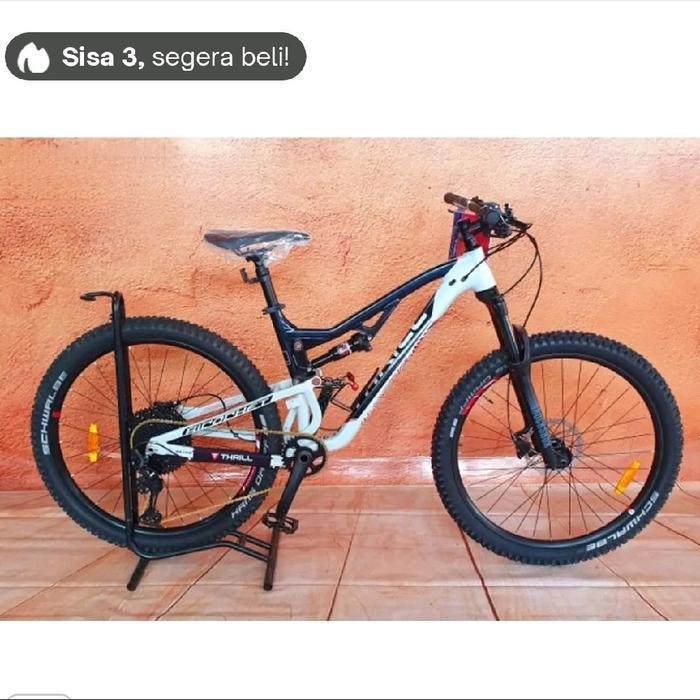 SEPEDA MTB THRILL 27.5 Ricochet Elite T120 Second Mulus, Sepeda Gunung