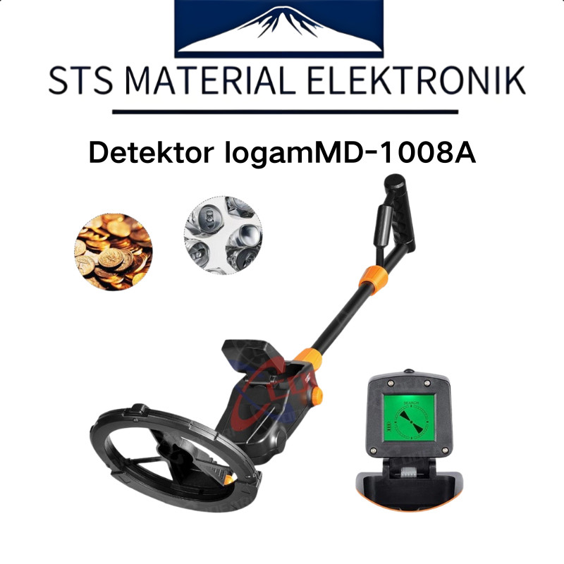 METAL DETECTOR MD5030 MD-1008A GOLD DETECTOR PENCARI EMAS LOGAM