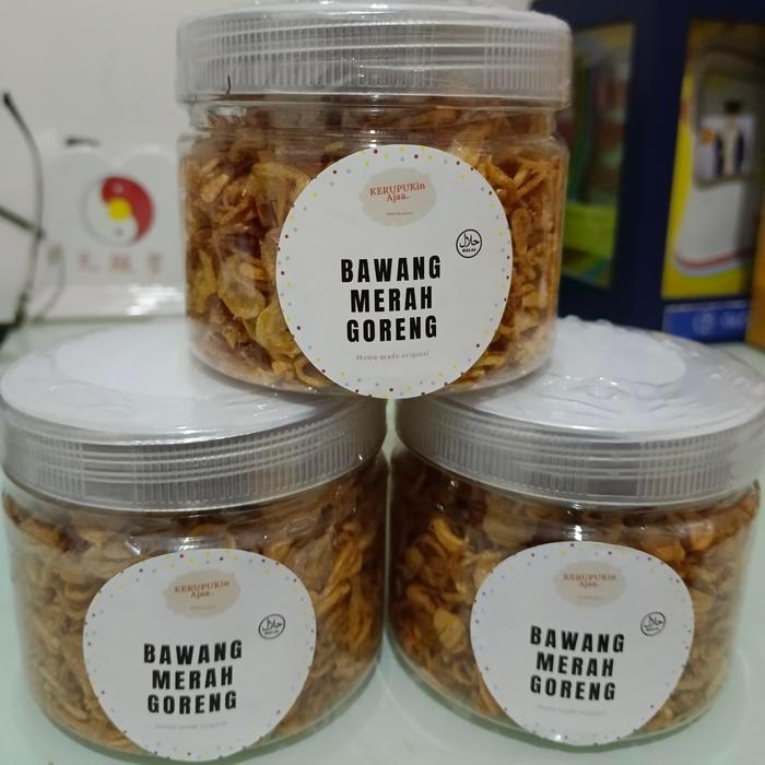 bawang merah goreng toples