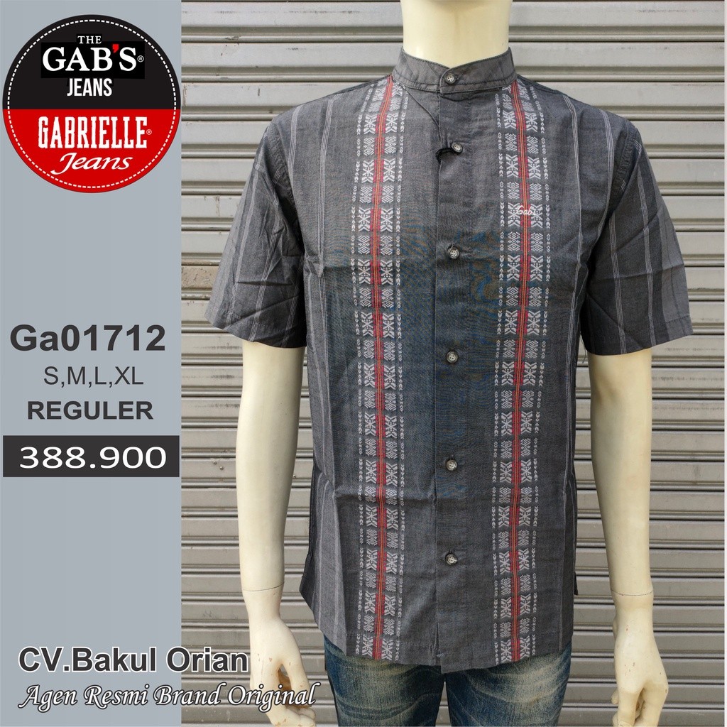 Baju Koko Kemeja Pria Gabrielle Gab's Original - GA01712