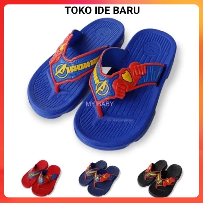 Sandal Jepit Anak Laki-laki.YETAI Size 24-29 Yitai YT-342D