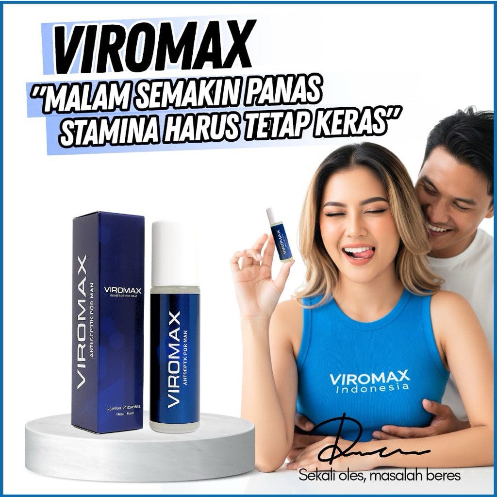 Ptomo hari ini ditoko kami VIROMAX ROLL-ON OBAT KUAT PRIA TAHAN LAMA terbukti paling ampuh kekinian 
