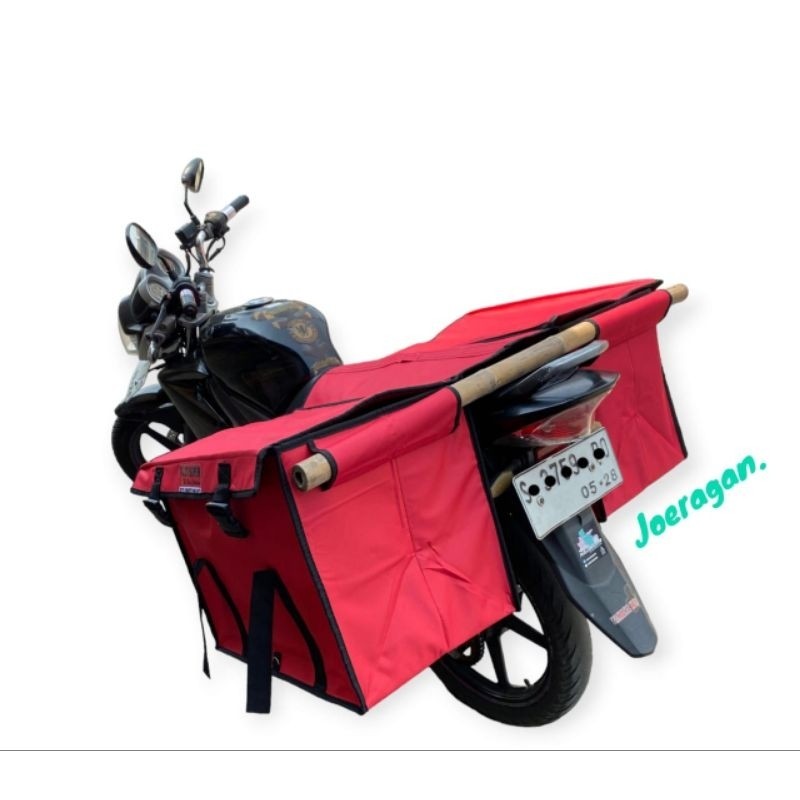 Tas Pos Super Jumbo / Tas Obrok Motor Anti air / Tas Kurir / Ronjot Motor / Tas Keranjang Motor / Ta