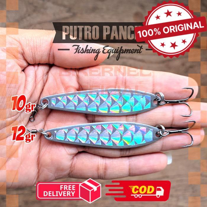 Lure Spoon Stainless 10 dan 12 Gr Anti Karat Killer - 10 gr -biken
