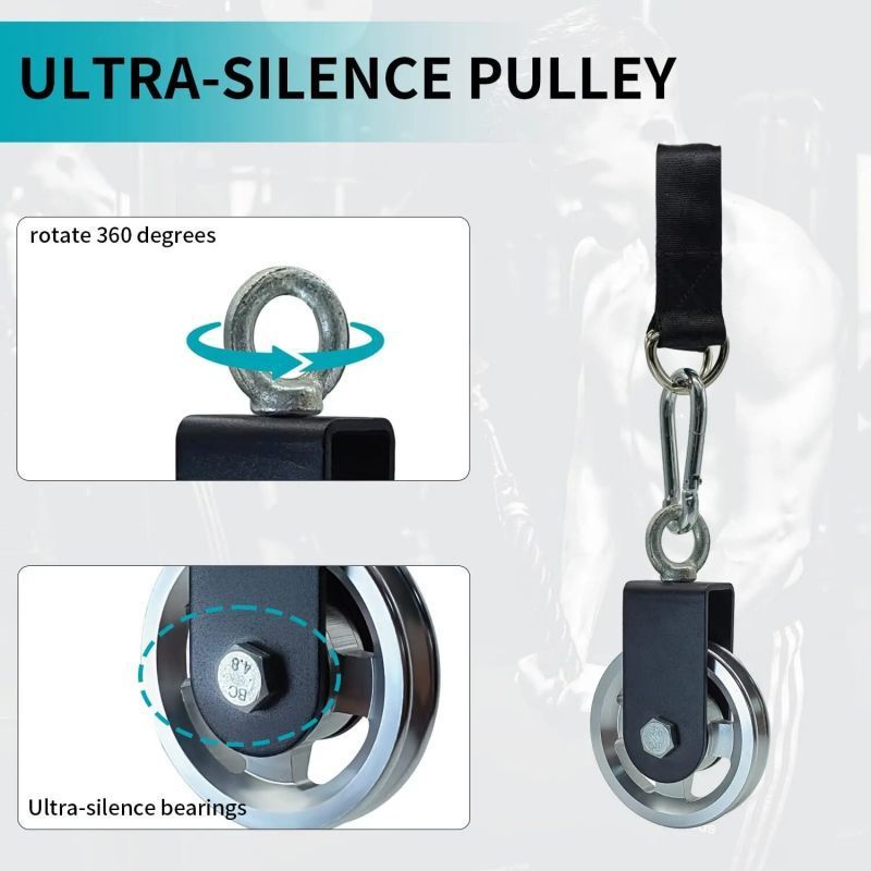88Mm Roda Katrol Bearing Home Gym Bearing Katrol Single Katrol Pulley Cable Roda Katrol Pull Down