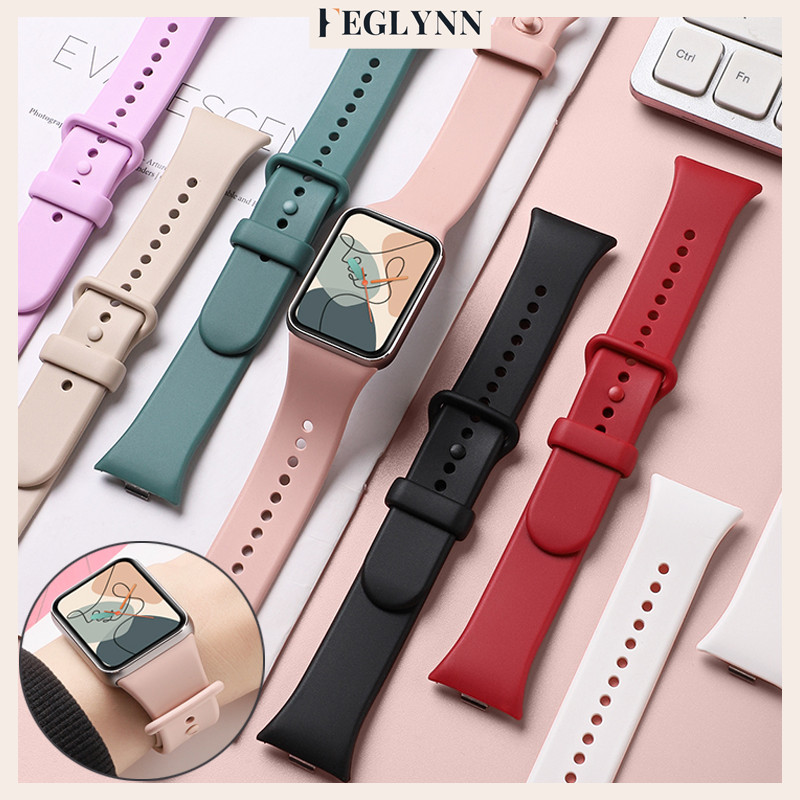 Rubber Silicone Strap for Redmi Watch 6 5 / Redmi Watch 4 / Xiaomi Smart Mi Band 10 Pro /Mi Band 9 P