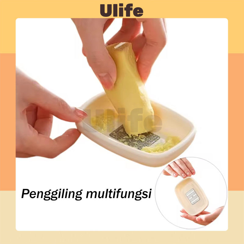Parutan Jahe Multifungsi Stainless Steel / Alat Parut Bawang