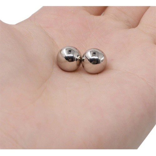 1PCS Magnet Bola 5mm Silver Magnet Motorik Bola Neodymium Magnetic Ball Mainan Anak Bulat Kecil N35