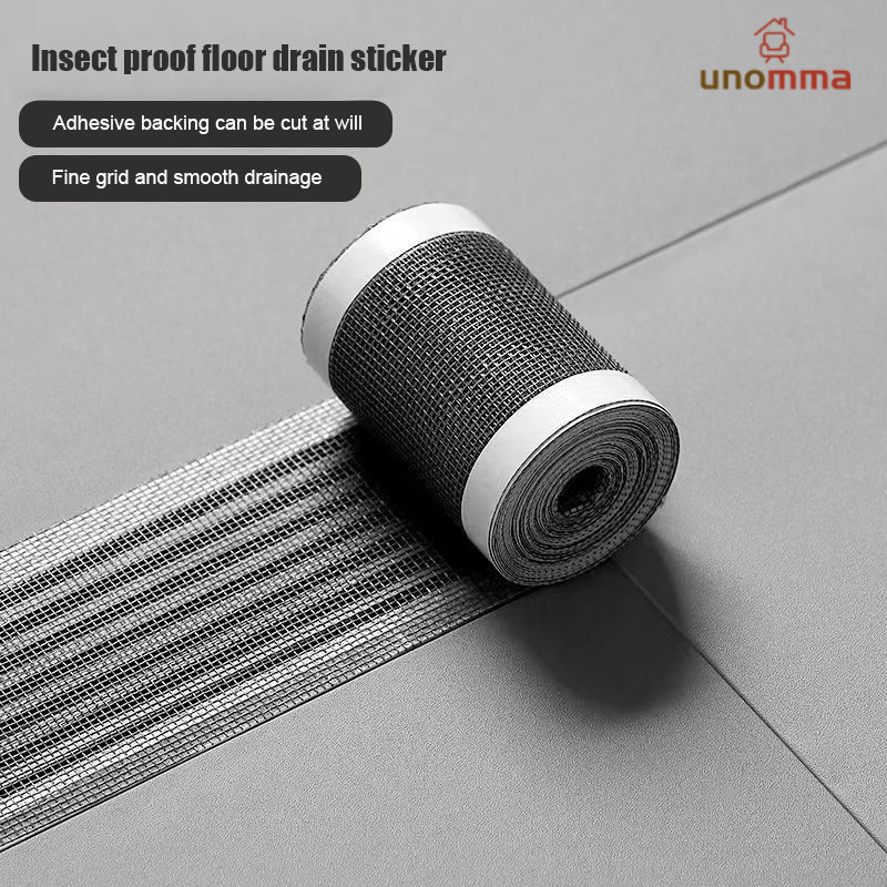 Anti-mosquito Hair Filter Sticker Trimmable Floor Drain Sticker Disposable Floor Drain Sticker
