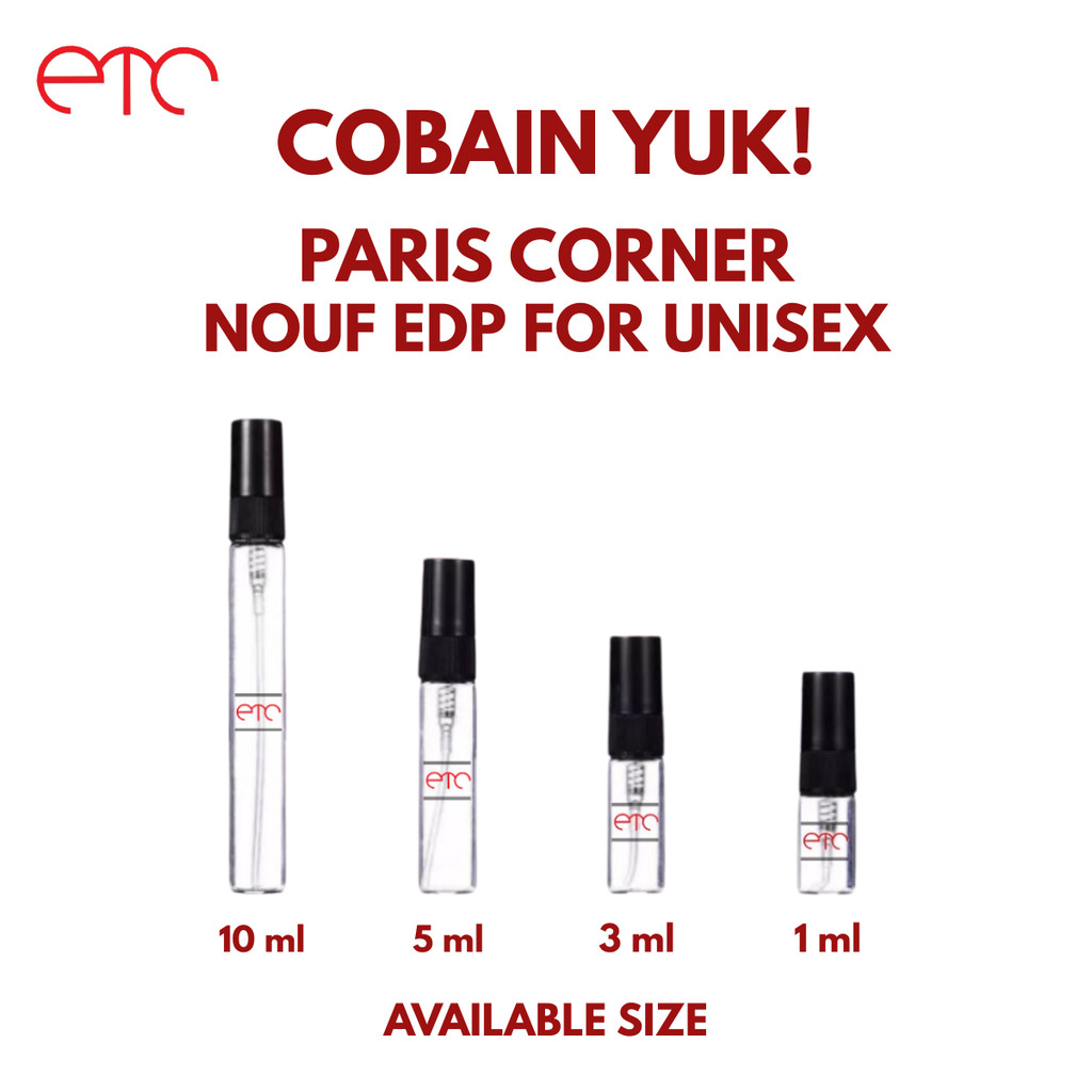 DECANT Parfum Paris Corner Nouf EDP for Unisex
