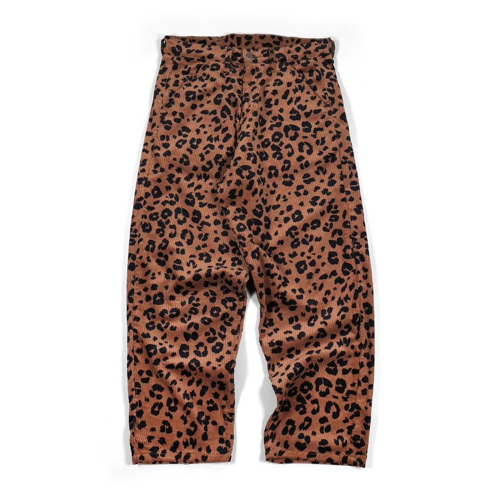 Denim Pants Laras Corduroy Brown Camo Thanksinsomnia