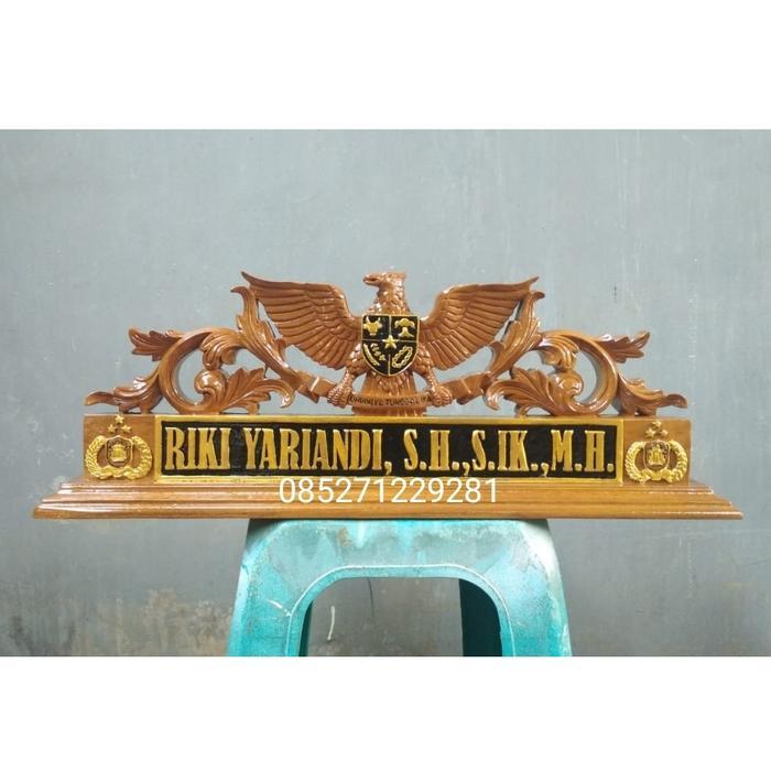 papan nama ukir / papan ukiran nama / papan nama meja