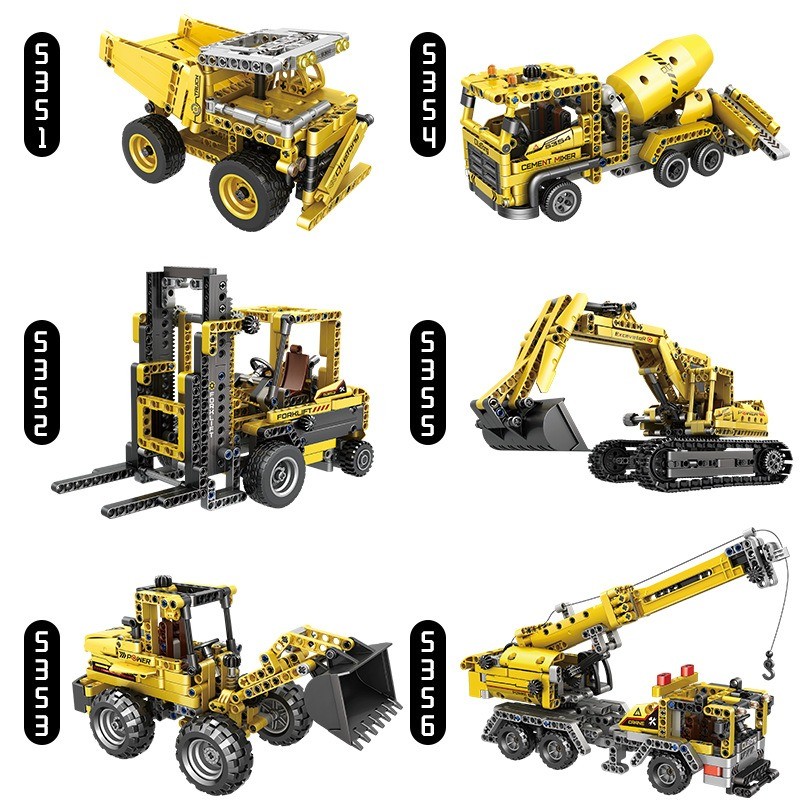 stance car crane excavator carrying car assembling toy buig blocks - Perfect ristmas, Halloween, Bir