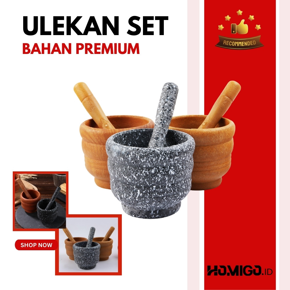 Ulekan Plastik | Cobek Tumbukan Bumbu | Lumpang Obat | Cobek Tumbukan Rujak Bebek | Cobek Aesthetic 