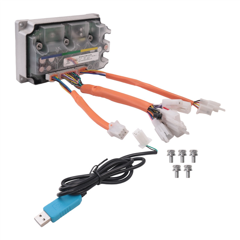 Hot SellingBrushless DC Controller DC Motor Controller Motorcycle Brushless DC Controller EM100GTS 7