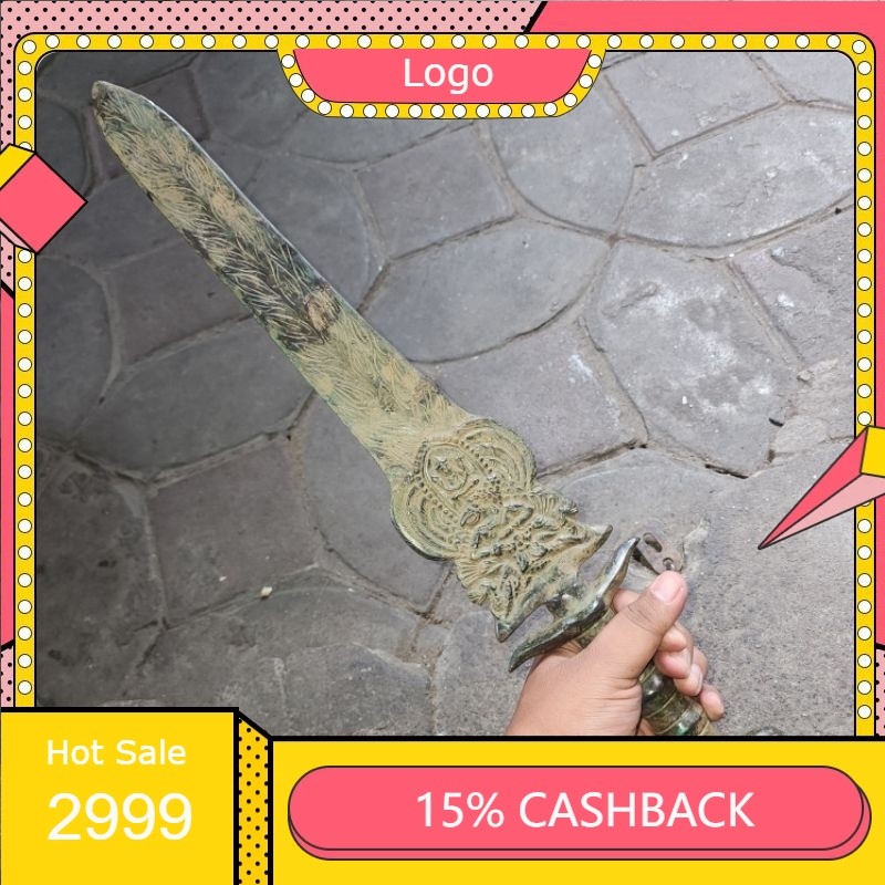 Kadga Garuda Wisnu Kencana Perunggu Asli